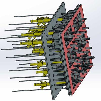 ISO9001 de Vorm van EVP van de aluminiumlegering Verpakkingsaanpassing