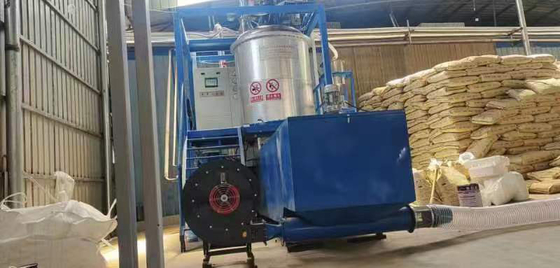 Automatische EPS-pre-expander van roestvrij staal met een hoge procescapaciteit