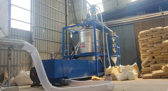 Productie van uitgebreid polystyreenschuim EPS Pre Expander roestvrij staal