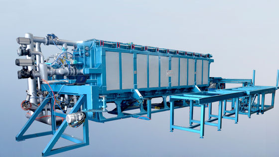6000*1000*600 mm Automatische EPS-blokgietmachine 20-30 S Gietcyclus 14000 kg Gewicht