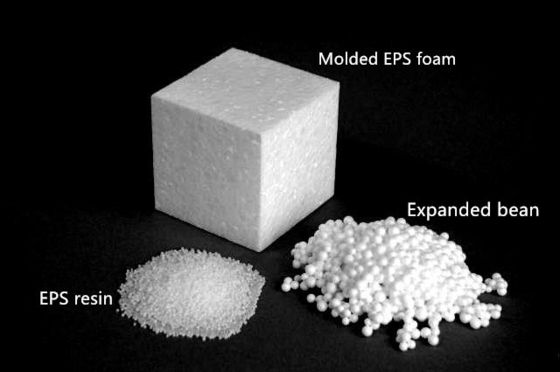 Makkelijk droog uitgebreide kralen polystyreen kralen pre-expander machine kralen 0,34 ~ 3,2 mm
