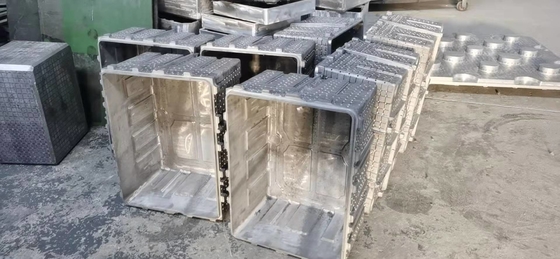 Op maat gemaakte EPS-vormen van aluminiumlegering met ventilatiesystemen en koelsystemen voor schuimproducten