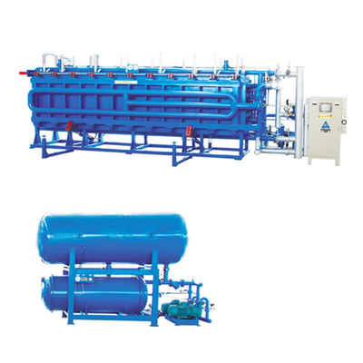 1850 mm Maximale producthoogte Eps Block Molding Machine Schuimdichtheid 8-60 kg/m3