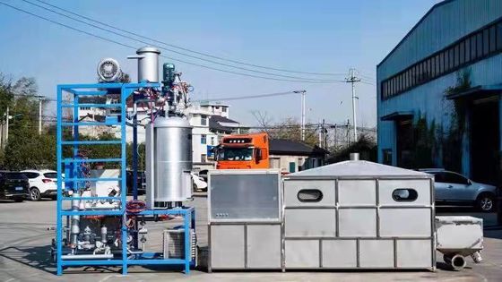 Automatische blauwe / groene EPS EPU Foaming Pre Expander Machine Outsole Uit China