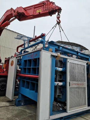 Eps vormgietmachine automatische schuimdoos verpakking voor vis en fruit