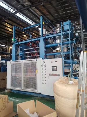 Eps vormgietmachine automatische schuimdoos verpakking voor vis en fruit