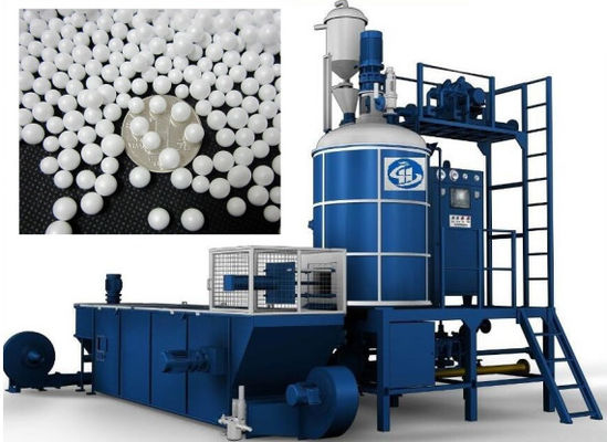 Blauw / groen EPS EPP Foaming Pre-expander Machine Automatische buitenzool Uit China