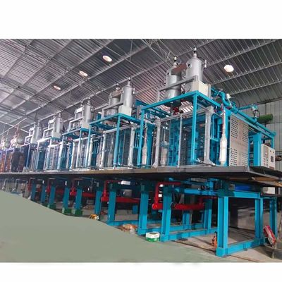 Blauw / Wit / Groen Automatische EPS-vormgietmachine 380V voor verpakkingen