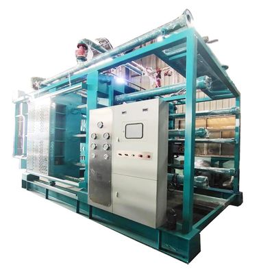 Blauw / Wit / Groen Automatische EPS-vormgietmachine 380V voor verpakkingen