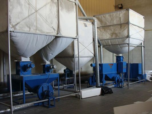 Schroot EPS Recycling System Machine 1840x680x1900mm Perlen