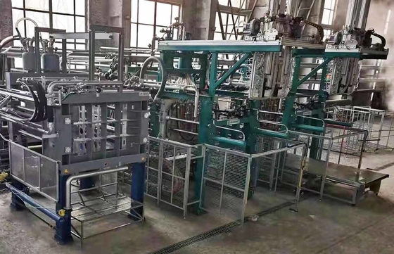 Aanpasbare EPS-vormgietmachine voor visdoos / fruitdoos / schuimverpakking