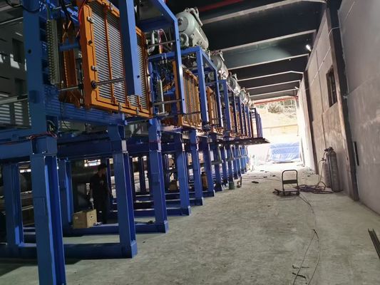 Automatische Styrofoam Foam Box Moulding Making EPS Shape Moulding Machine