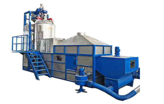 Automatische EPS Batch Pre Foaming Machine Uitgebreid Polystyreen
