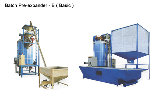 Automatische batch pre expander schuimmachine met Ce productielijn