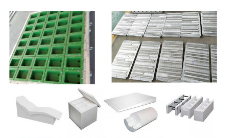 Op maat gemaakte EPS-vorm injectie plastic gietvorm met een hoge dichtheid 5-48 en aluminium legering grondstof