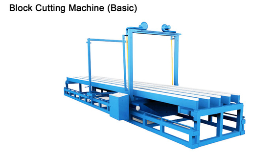 Volledig automatische fabriek EPS schuimbouw EPS blok snijmachine lijn
