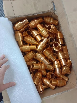 Metalen CNC-bewerkingsdiensten op maat van koper, roestvrij staal