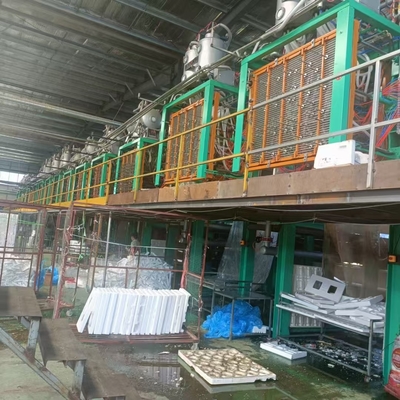 Styrofoam polystyreen bouw EPS schuim gietmachine volledig automatisch