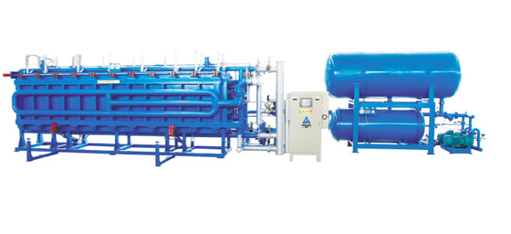 Hoog efficiënte EPS-blokvormmachine voor het vormen en produceren van schuim