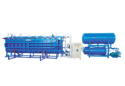 Automatische EPS-blokvormmachine voor visgroentebakken