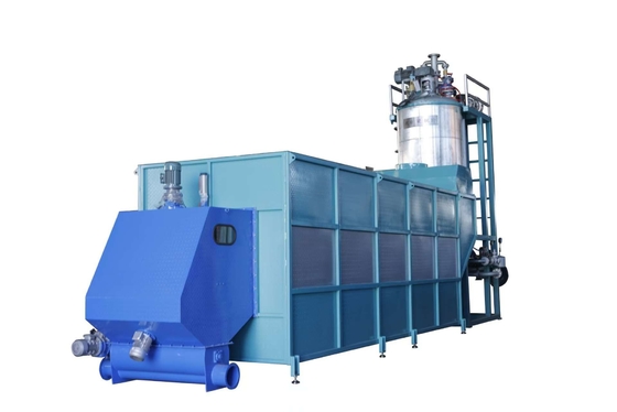 Automatische continue EPS-schuimmachine voor grondstoffen