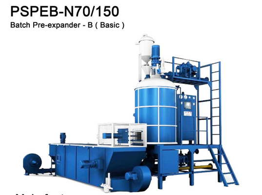 Volledige automatische partij pre expander EPS grondstof hoge productiviteit vullen