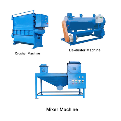 Schrooteps Recyclingsmachine 1840x680x1900mm 412mm Parels