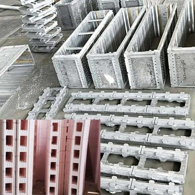 Aangepaste EPS van de aluminiumlegering Vorm voor de Bouw van Schuimbaksteen