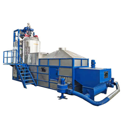 EPS EPU Foaming Batch Pre Expander Machine Met Fluidized Dry Bed Outsole Uit China Automatisch