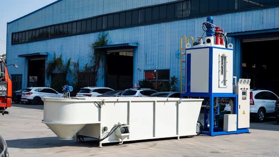 EPS EPU Foaming Batch Pre Expander Machine Met Fluidized Dry Bed Outsole Uit China Automatisch