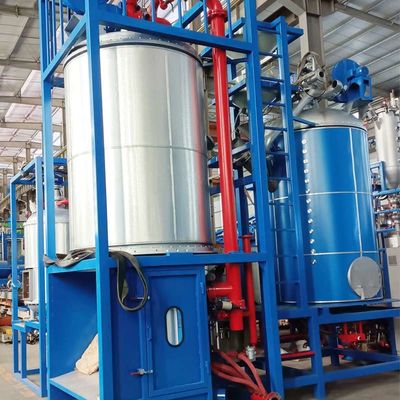 Polystyreen schuim Eps Pre Expander Machine bereiken uniforme en gecontroleerde uitbreiding