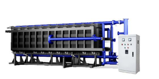 Hoog efficiënte EPS-blokvormmachine voor vis-groente doos